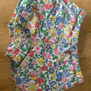 Baby Boden Multicolor Floral Cotton Shorts